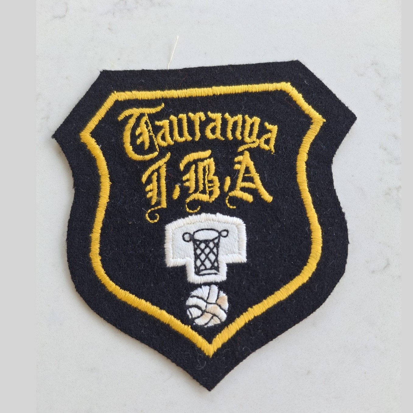 Tauranga Indoor Basketball Association blazer badge